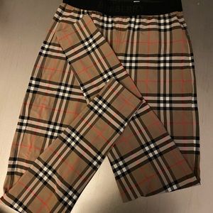 Burberry Archive Check leggings